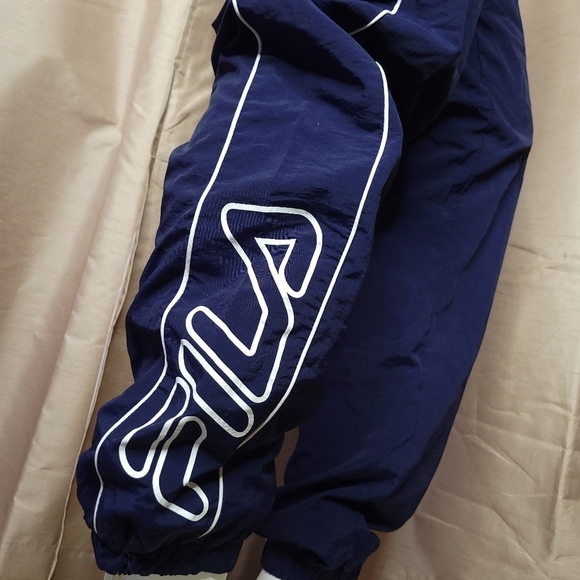 FILA Women's Trackpants - Size: Medium - Blue / White - NWT - Picture 2 of 9